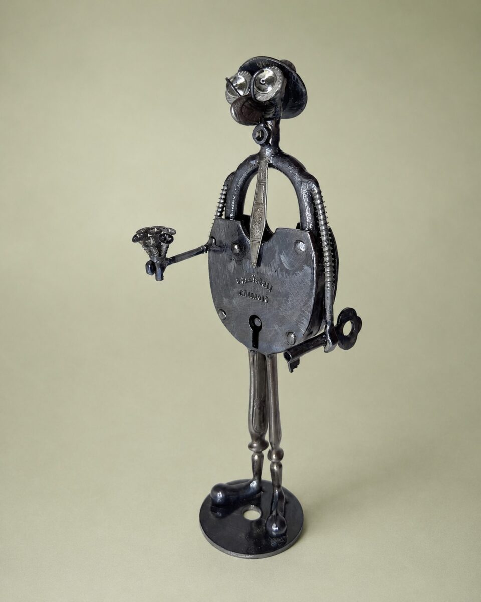 Untitled metal sculpture by Sevak