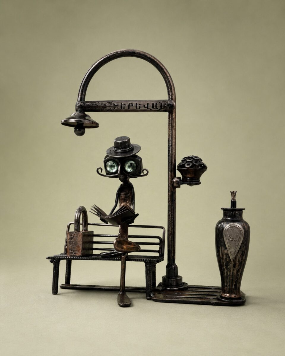 Untitled metal sculpture by Sevak